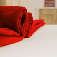 rote Handtücher